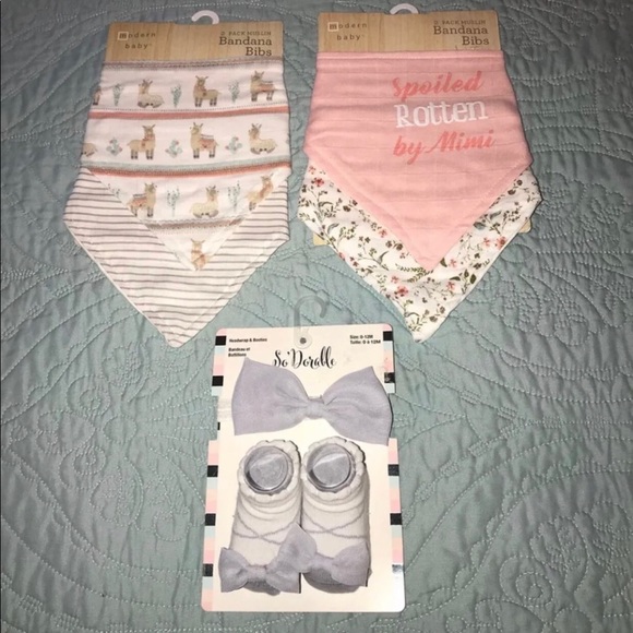 modern baby bandana bibs